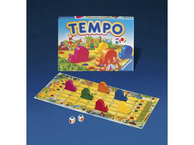Tempo, brädspel, trä, 2 till 6 spelare | Skola och förskola - Lekmaterial - Spel - Från 3 - 4 år | Kontorsexperten