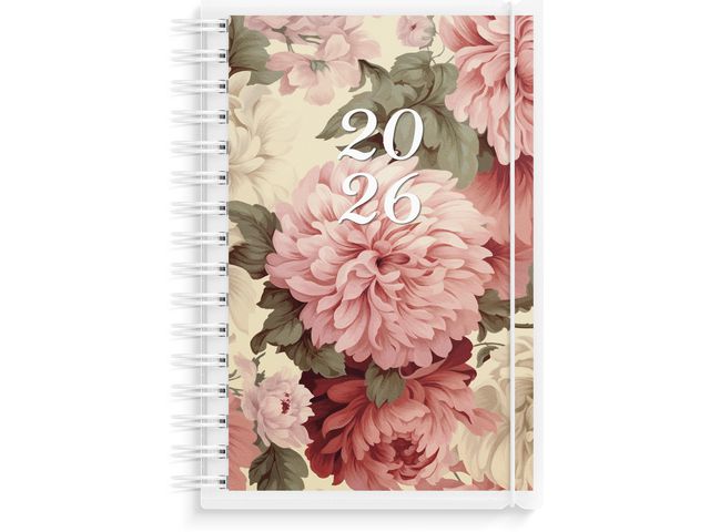 Burde Dagbok 4i1 2026 | Almanackor och kalendrar - Dagböcker - Dagböcker | Kontorsexperten