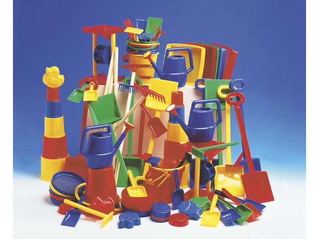 NYBY Sandset 100 delar | Skola och förskola - Lekmaterial - Sandlek och vattenlek | Kontorsexperten