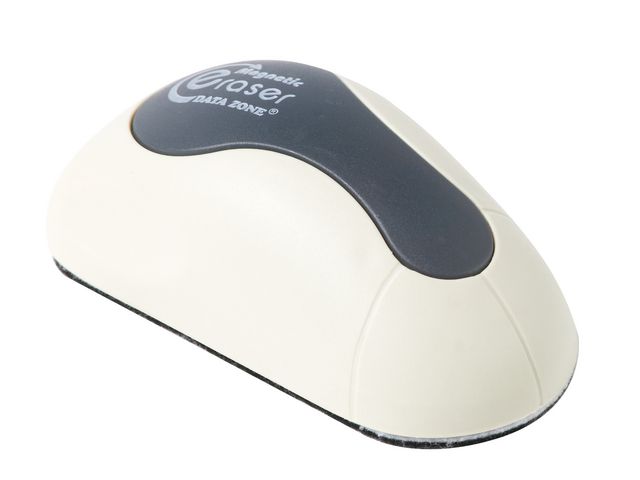 Whiteboardtorkare magnetisk 120 x 64 x 41mm, svart och vit | Kontorsmöbler och inredning - Whiteboardtavlor och tillbehör - Taveltorkare | Kontorsexperten