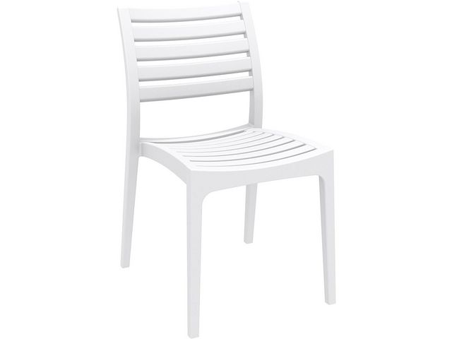 Stol SIESTA Ares stapelbar vit | Kontorsmöbler och inredning - Utemöbler - Stolar och fåtöljer | Kontorsexperten