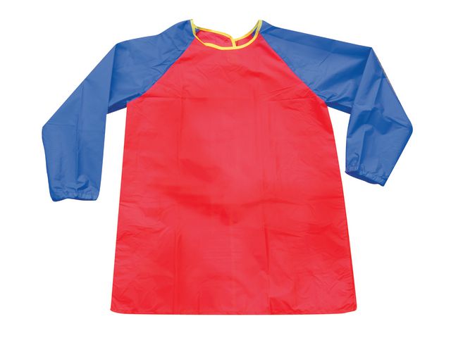 PLAYBOX Förkläde med ärmar 3-5år längd 57cm | Skola och förskola - Bild och form - Målarförkläden och bordsskydd | Kontorsexperten