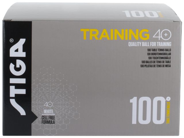 STIGA Bordtennisboll Training vit 100/fp | Skola och förskola - Idrott, hälsa och rörelse - Bordtennis | Kontorsexperten
