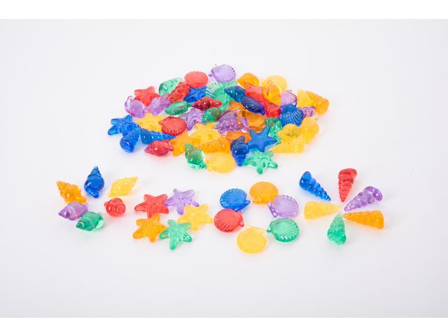 Transparent räkna sortera snäckor 72/fp | Skola och förskola - Klassrummet / Lära - Matematik | Kontorsexperten