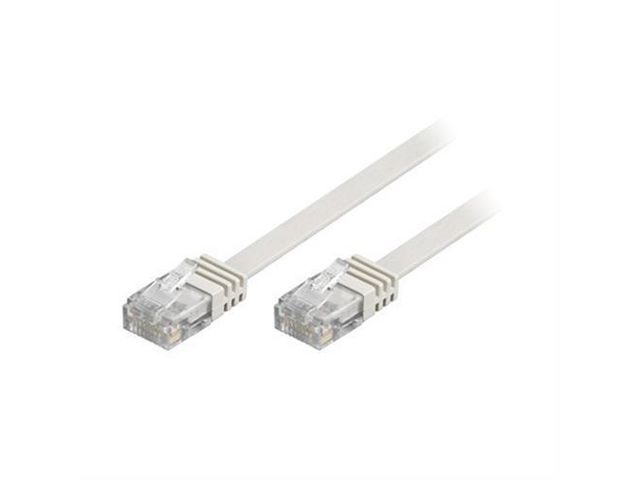 Produktfoto för DELTACO Kabel Nätverk UTP Cat6 Flat 5m