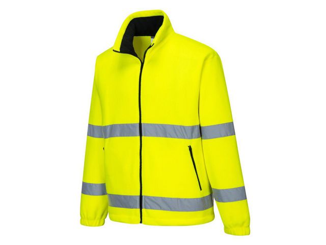 PORTWEST® Fleecetröja Hi-vis PW F250 gul XL | Arbetskläder - Varselkläder - Varseltröjor | Kontorsexperten
