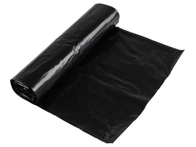 Polynova Plastsäck POLYBLUE 70L 40my svart 25/rl | Städ och hygien - Påsar och säckar - Plastsäckar | Kontorsexperten