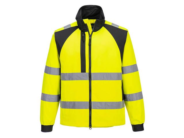 PORTWEST® Varseljacka CD861 kl3 gul S | Arbetskläder - Arbetsjackor - Hantverk- och servicejackor | Kontorsexperten