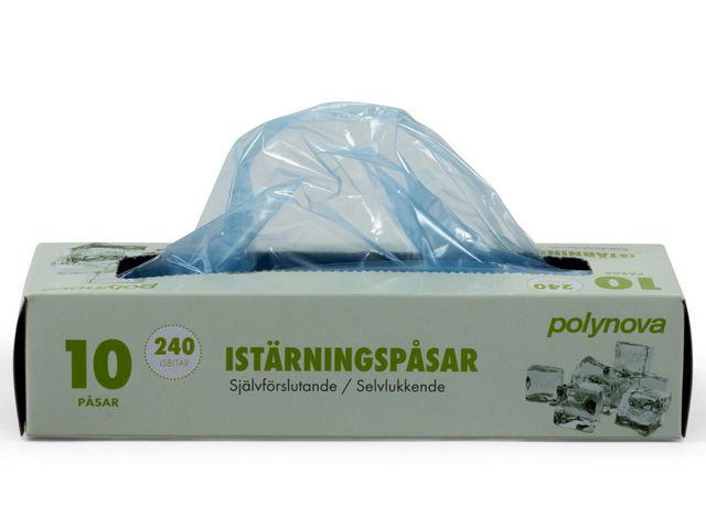 POLYNOVA Istärningspåse 10/fp | Kök och servering - Plast och fryspåsar - Fryspåsar | Kontorsexperten