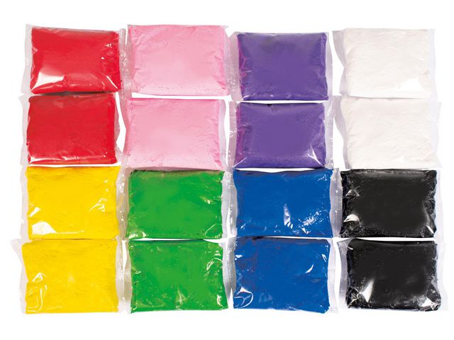 PLAYBOX Lättlera 8 färger 16/fp | Skola och förskola - Bild och form - Lera och sand | Kontorsexperten