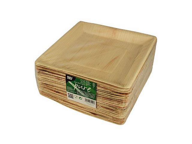 PAPSTAR Tallrik Palmblad 25 cm 25/fp | Kök och servering - Engångsartiklar - Tallrikar - Papper | Kontorsexperten