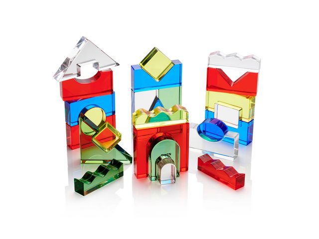 tickit® Transparent blockset med aktivitestkort | Skola och förskola - Klassrummet / Lära - Biologi | Kontorsexperten