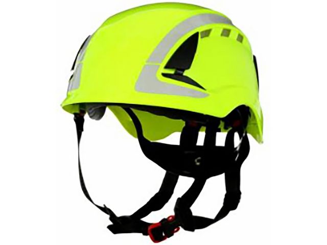 3M Skyddshjälm SecureFit X5000 hi-vis | Skyddsutrustning - Huvudskydd - Hjälmar | Kontorsexperten