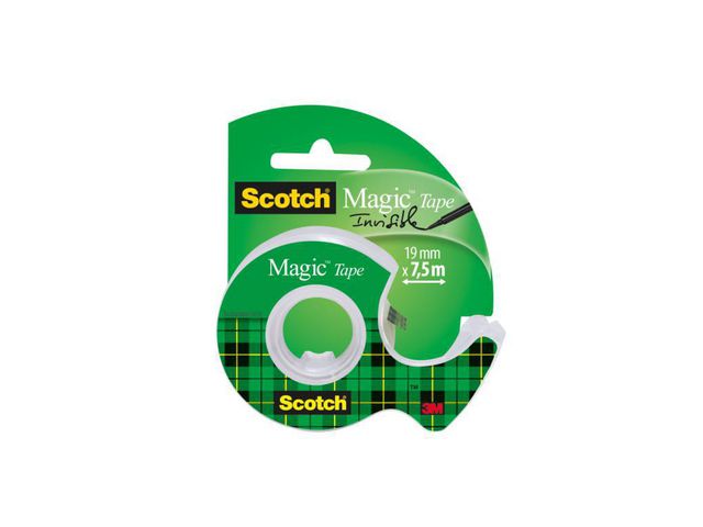 Scotch® Dokumenttejp 7,5mx19mm m.hållare | Kontorsmaterial - Tejp lim och häftmassa - Tejp - Dokument | Kontorsexperten