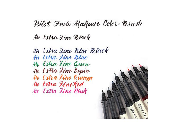 Pilot Fineliner Brush pen rosa | Kontorsmaterial - Pennor - Penselpennor | Kontorsexperten