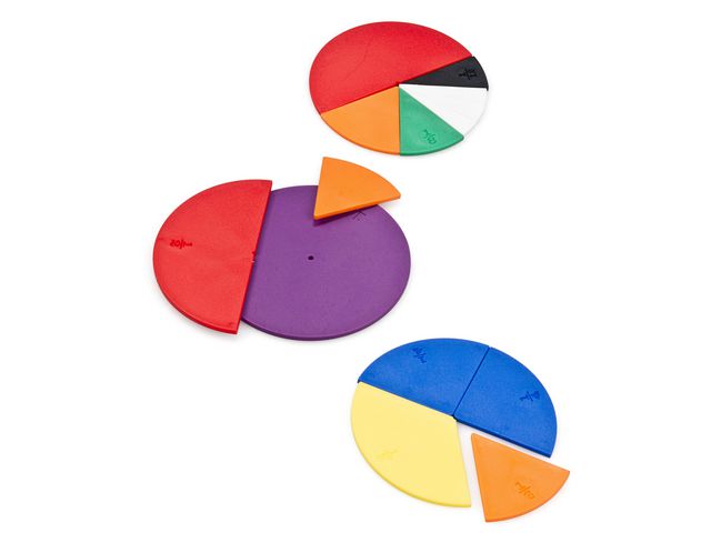 Miniland Bråkcirklar 61/fp | Skola och förskola - Klassrummet / Lära - Matematik | Kontorsexperten