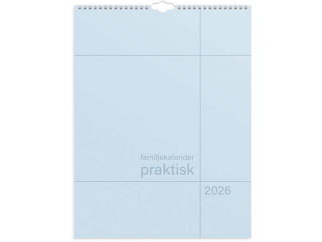 Burde Familjekalendern Praktisk 2026 | Almanackor och kalendrar - Väggkalendrar - Familjekalendrar | Kontorsexperten