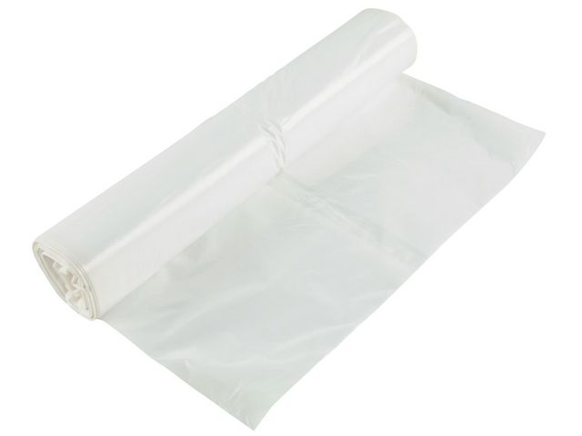 Polynova Papperskorgspåse LLD 90L Basko 40 25my vit 15/rl | Städ och hygien - Påsar och säckar - Papperskorgspåsar | Kontorsexperten