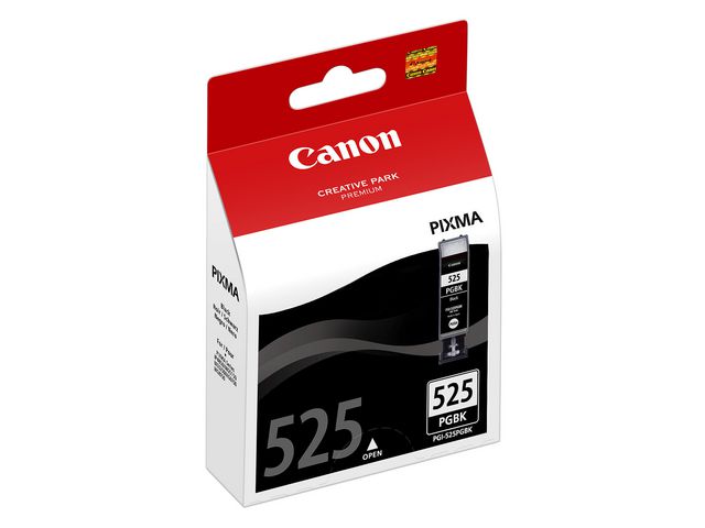 Canon Bläckpatron, PIXMA PGI-525 PGBK, 4529B001, svart, singelförpackning | Toner och bläck - Bläckpatroner - Bläckpatroner Canon | Kontorsexperten