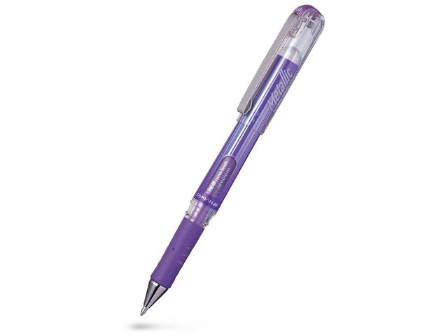 Pentel Gelpenna Hybrid Gel 1,0 met.lila | Kontorsmaterial - Pennor - Gelpennor | Kontorsexperten