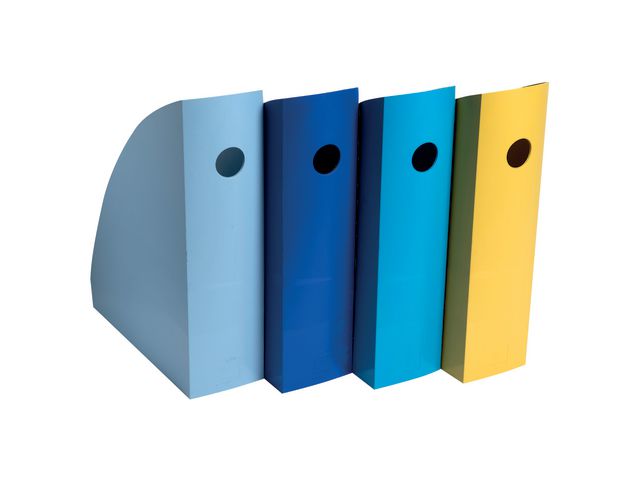 Exacompta Tidskriftssamlare BeeBlue A4 sort.f. 4/fp | Kontorsmaterial - Till skrivbordet - Tidskriftssamlare | Kontorsexperten