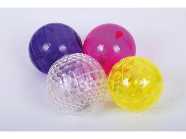 tickit® Taktila blinkbollar 4 st/fp | Skola och förskola - Klassrummet / Lära - Sensoriska produkter | Kontorsexperten