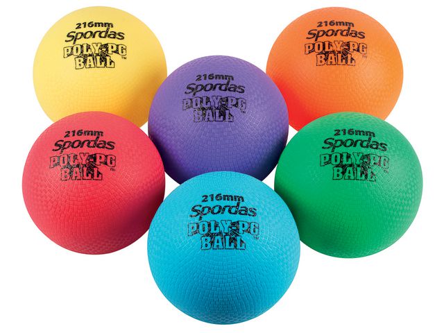 Gymnastikbollset diam 18cm 6/fp | Skola och förskola - Idrott, hälsa och rörelse - Spel och aktiviteter | Kontorsexperten