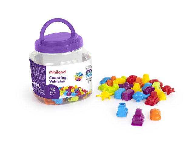 MINILAND Räkna sortera fordon 72/fp 72/fp | Skola och förskola - Klassrummet / Lära - Matematik | Kontorsexperten