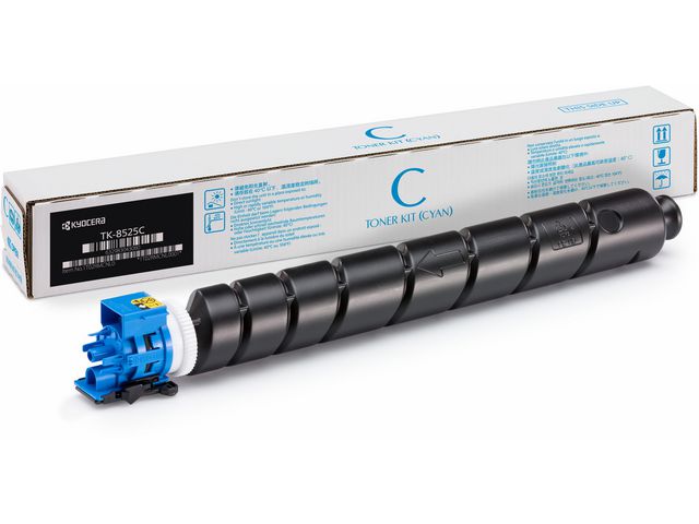 KYOCERA Toner, 8525C, hög kapacitet, cyan, 1T02RMCNL0 | Toner och bläck - Tonerkassetter - Toner Kyocera | Kontorsexperten