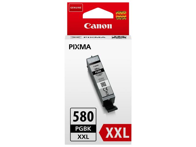 Canon PGI-580PGBK XXL-pigmentbläckpatron, extra hög kapacitet, svart, 25,5 ml | Toner och bläck - Bläckpatroner - Bläckpatroner Canon | Kontorsexperten