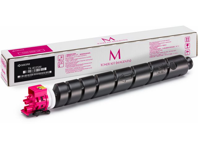 KYOCERA Toner, 8335M, hög kapacitet, magenta, 1T02RLBNL0 | Toner och bläck - Tonerkassetter - Toner Kyocera | Kontorsexperten