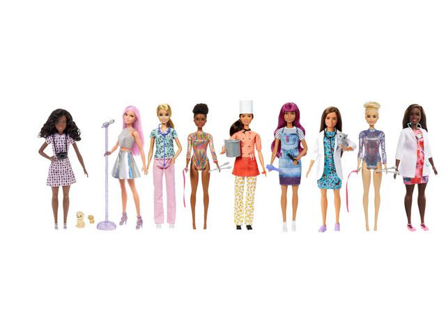 BARBIE Barbie olika yrken | Skola och förskola - Lekmaterial - Dockor | Kontorsexperten