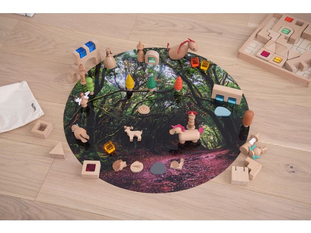 tickit® Sensoriska lekmatta till ljusbord skogen | Skola och förskola - Klassrummet / Lära - Sensoriska produkter | Kontorsexperten