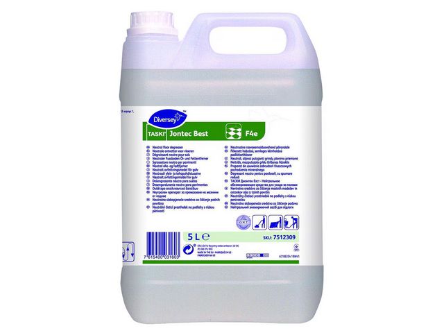 Taski Golvrent Jontec Best F4e 5L | Städ och hygien - Golvunderhåll - Golvrengöring | Kontorsexperten