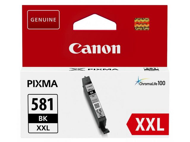 Canon CLI-581BK XXL-bläckpatron, Photo Blue, extra hög kapacitet, 11,7 ml | Toner och bläck - Bläckpatroner - Bläckpatroner Canon | Kontorsexperten