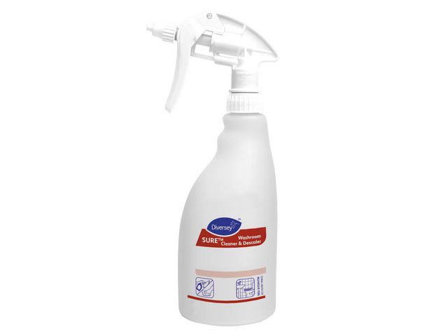SURE Sprayflaska Washroom Cleaner & Descaler 500ml | Städ och hygien - Städredskap - Sprayflaskor | Kontorsexperten