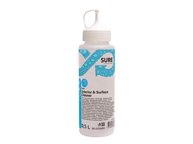 SURE Appliceringsflaska Interior & Surface Cleaner 500ml | Städ och hygien - Städredskap - Sprayflaskor | Kontorsexperten