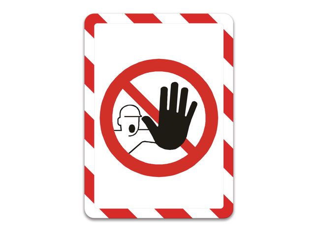 DJOIS Magnetram solo A3 röd/vit 2/fp | Kontorsmöbler och inredning - Tavlor ställ och ramar - Magnet ramar | Kontorsexperten