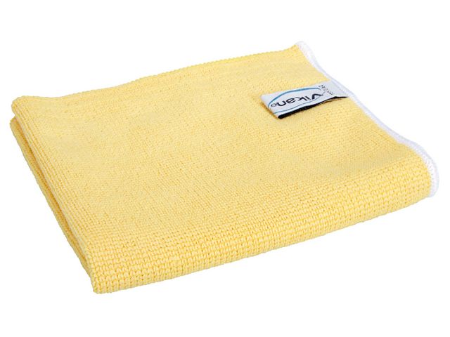 Vikan Mikrofiberduk Original 32x32cm gul | Städ och hygien - Städdukar och diskdukar - Städdukar - Mikro | Kontorsexperten