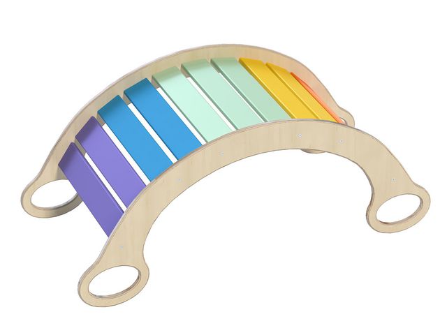 Gungande regnbågstunnel SPORADAS | Skola och förskola - Idrott, hälsa och rörelse - Motorik | Kontorsexperten