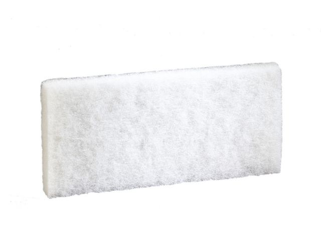 Scotch-Brite Skursvamp, mjuk fiber, flexibel, lätt att skölja av, 254 x 117 mm, vit | Städ och hygien - Städredskap - Svampar och skurblock | Kontorsexperten