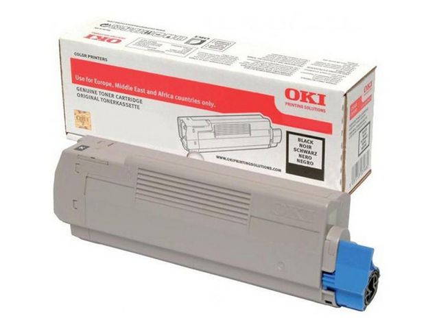 OKI Toner 46490608 Svart | Toner och bläck - Tonerkassetter - Toner OKI | Kontorsexperten