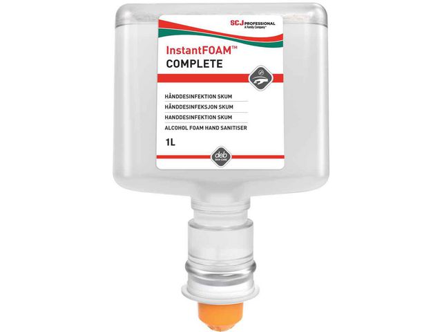 SC Johnson PPROFESSIONAL Handdesinfektion InstFoam Comp TF 1l | Städ och hygien - Tvål och hygien - Hygiensystem - Deb | Kontorsexperten