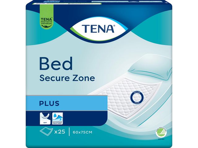 TENA Inkoskydd Bed Plus 60x75cm 25/fp
