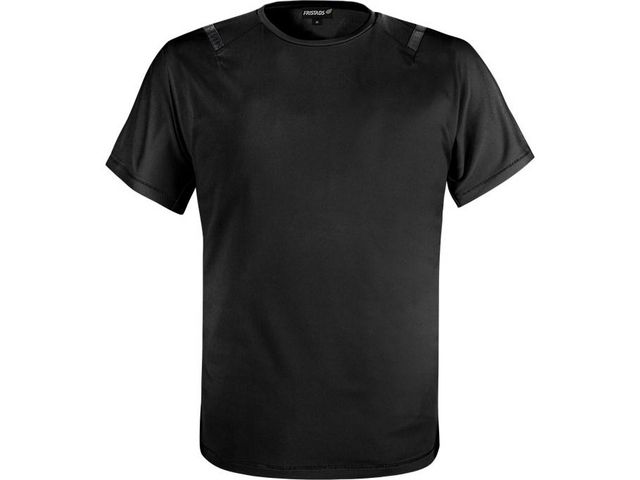 FRISTADS T-shirt funktion 7520 svart XL | Arbetskläder - Arbetströjor - T-shirts | Kontorsexperten