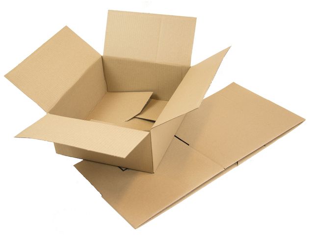 Boxon Wellåda E34 SB 185x185x100mm P | Emballage och lagerutrustning - Lådor och well - Welllådor 1-lag - 98-290 mm | Kontorsexperten