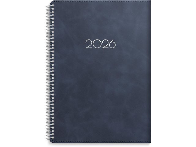 Burde Business Twist 2026 blå | Almanackor och kalendrar - Veckokalendrar - Business | Kontorsexperten