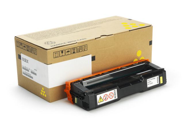 RICOH Toner 407719 6K gul | Toner och bläck - Tonerkassetter - Toner Ricoh | Kontorsexperten