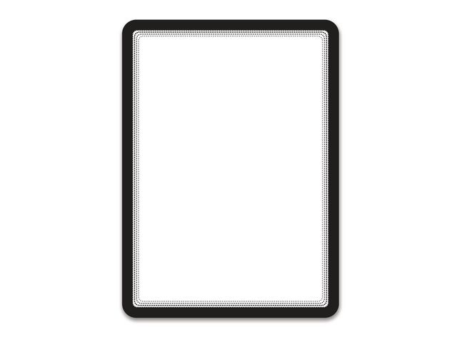 DJOIS Magnetram självhäftande A4 svart 2/fp | Kontorsmöbler och inredning - Tavlor ställ och ramar - Magnet ramar | Kontorsexperten