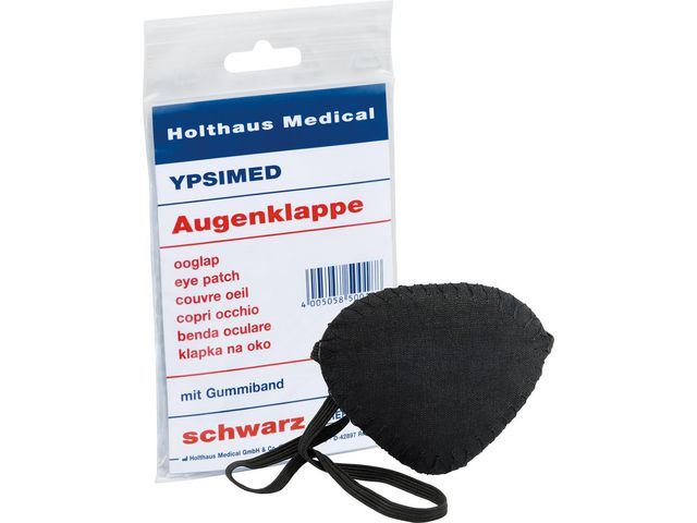 Ögonlapp Ypsimed svart | Sjukvård och omsorg - Diagnos och behandling - Ögon öron näsa och hals | Kontorsexperten